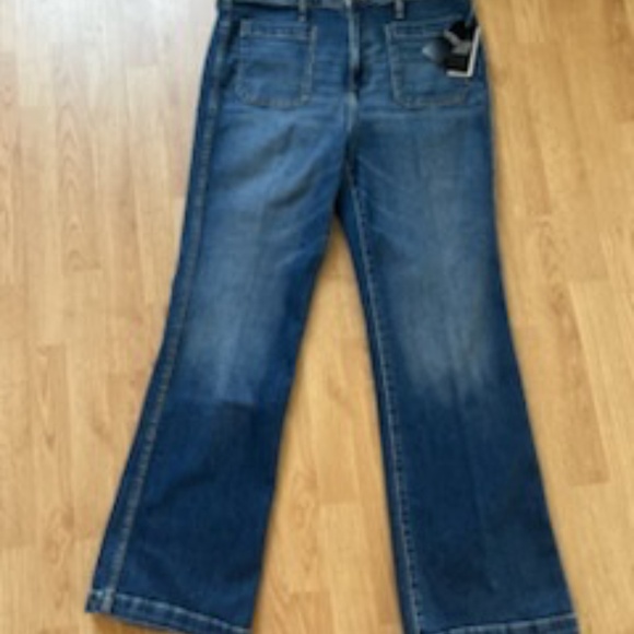 NWT Lauren Ralph Lauren Women's Jeans High Rise Boot Cut Jeans 14 - Picture 2 of 16